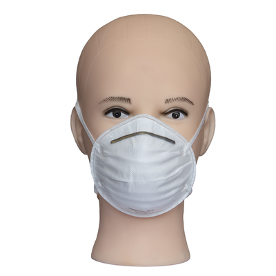 Stofdichte Beschikbare Beschermende niet Geweven van het Gezichtsmasker Materiële Witte Kleur