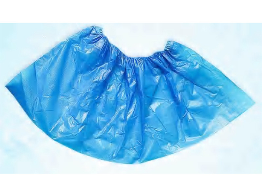 HDPE Beschikbare Schoendekking met Witte Blauwgroene Kleur 41cm 45cm Grootte