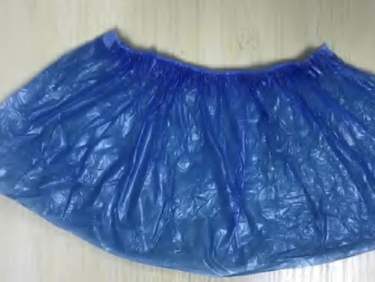 HDPE Beschikbare Schoendekking met Witte Blauwgroene Kleur 41cm 45cm Grootte