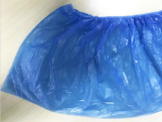 HDPE Beschikbare Schoendekking met Witte Blauwgroene Kleur 41cm 45cm Grootte