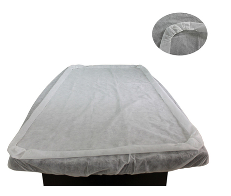 Bladen van de het Bedbescherming van pp SMS de Materiële Beschikbare met 150CM X 220CM Grootte