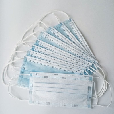 3 het Masker Antidruppeltjes van het vouw Chirurgische Beschikbare Beschermende Gezicht met Earloop